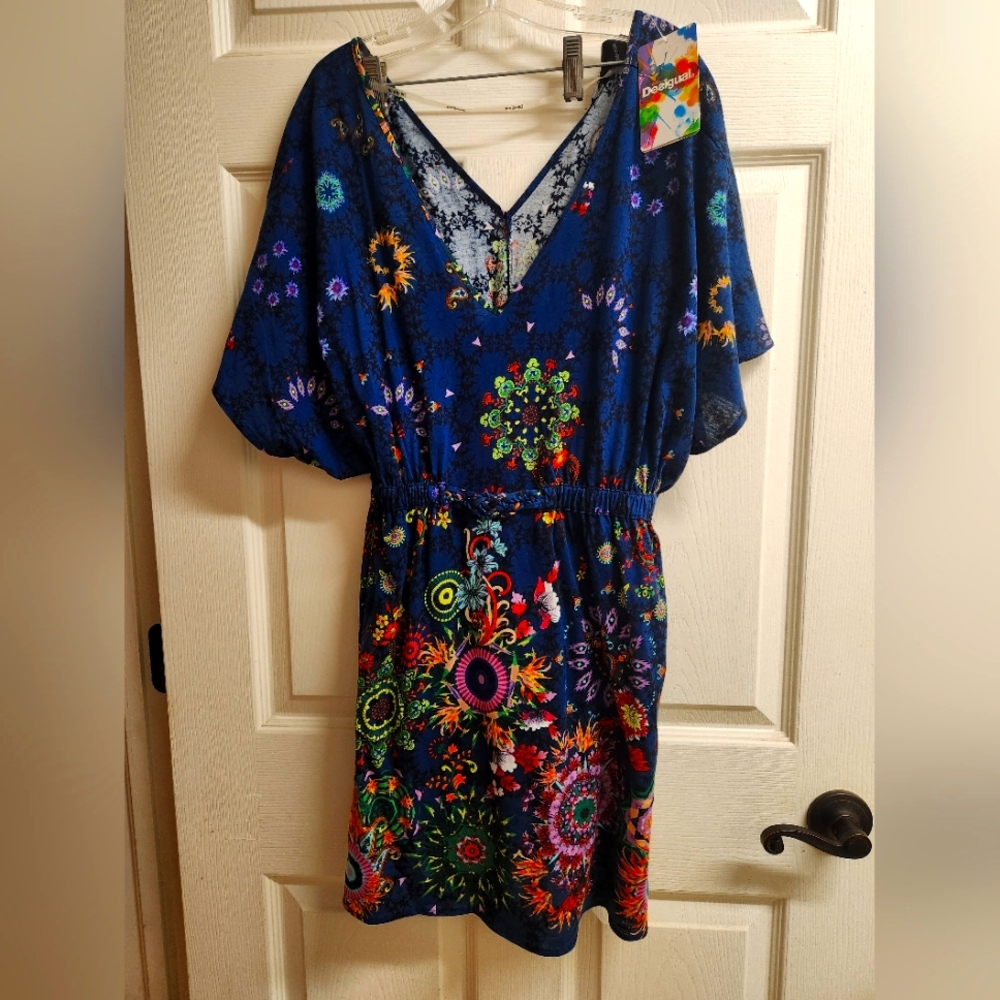 Desigual  V-Neck Top/ Tunic